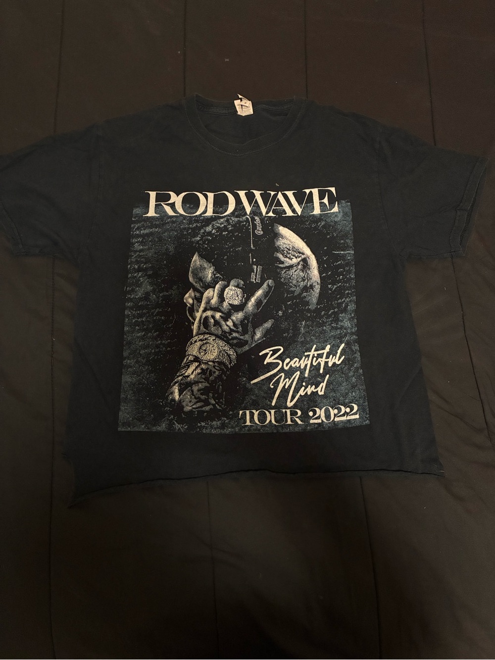 Rodwave 'Beautiful Mind Tour 2022' Black Graphic Tee